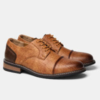 Zapatos casuales de negocios tendencia retro zapatos de cuero de gran tamaño - details 5