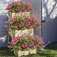 Flores Artificiales Amarillas con Hojas Verdes Arbustos de Follaje Falso Resistentes a Rayos UV para Decoración Interior y Exterior Ideal para Hogar, Oficina, Bodas y Macetas de Jardín - details 3