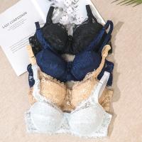 Flarixa de talla grande, C, D Copa Sujetador de encaje Push Up Sexy mujeres ropa interior Bralette Top ropa damas ropa interior - details 7