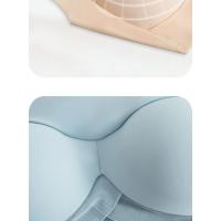 Sujetador De Deporte Para Mujer Talla Grande En Lentejuelas Sin Costuras Transversales Sin Aros Top Sin Apoyo Wireless - details 7