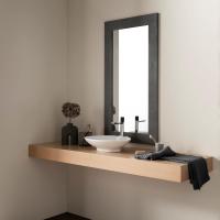 Espejo de Suelo, 166 x 66 cm, Roble Azteca, Espejo de Pared, Made in Italy - details 17