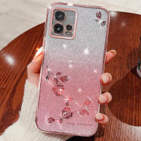 Funda de Teléfono de Diamante de Agua Flor Aplicación de Gaanoplasty para Motorola G72, G84, G54, G32, G22, G52, G30, Power G - details 5