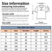 Polo de verano con cremallera para hombre, camiseta de manga corta con cuello con patrón de rayas, camisa de golf holgada informal, camisa Haruku - details 1