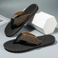 Chanclas de hombre de verano antideslizantes, zapatillas frescas casuales, tendencia ligera, calzado para exteriores, zapatos de playa, zapatillas para hombre - details 6