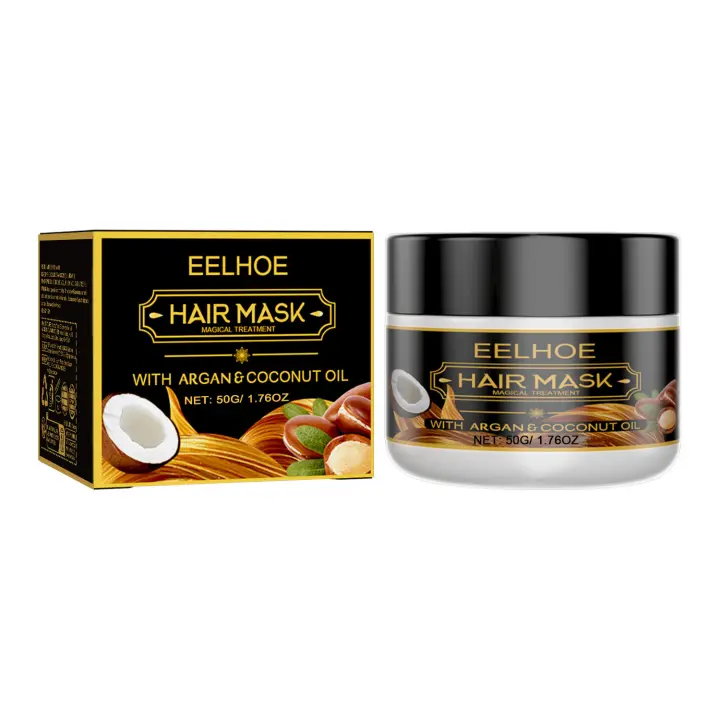 Acondicionador Hidrata, Mejora, Teñe, Escaldas, Encrespado, Suaviza, Suaviza y Repara la Mascarilla Capilar - 1