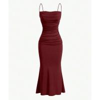 Mia Muse-Party Women, Maxi Straps Thin, Elegante, Usado, Invitados a la boda, Vestidos de verano multicolores para lácteos - details 3