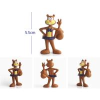 Decoración de Acuario de Pescado Marino 8 Estatuas de Muñecas del Mundo Submarino con Tentaculos de Calamar y Pescado Patrick Suministros para Mascotas - details 9