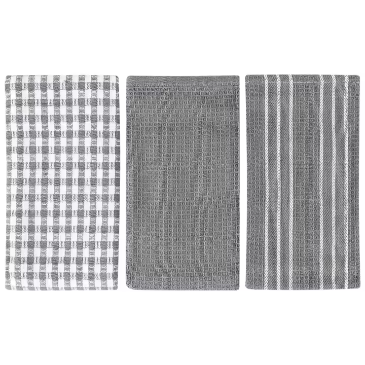 Classic Kitchen Towels, 100% Natural Cotton, The Best Tea Towels, Dish Cloth, Absorbent and Lint-Free, Machine Washable, 18 x - 1