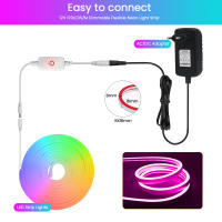 GAHADA Tira de LED Neón Flexible de Silicona Impermeable Sensor Táctil 120LEDs/m Iluminación y Decoración - details 2