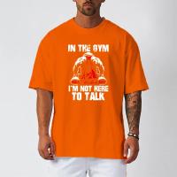 Camiseta Deportiva de Fitness para Hombres Muscleguys Manga Corta, Secado Rápido, Transpirable, Estilo Hip Hop para el Verano - details 10