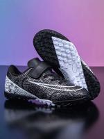 Zapatos de fútbol profesionales para niños, entrenamiento de verano, diseño libre de encaje TF/campo de uñas corto y largo roto FG/AG campus - details 10