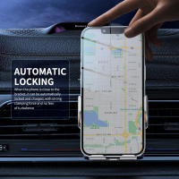 Cargador de Coche Inalámbrico Automático Carga Rápida Tipo USB Soporte de Aleación de Aluminio con Inducción Infrarroja Compatible con Múltiples Modelos de Teléfonos Móviles - details 2