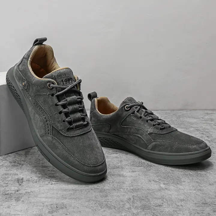 2022 blanco nuevo primavera y otoño Edición coreana versátil tablero de hombres zapatos deportivos casuales de moda - 1