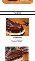 Zapatos de cuero vacuno puro de alta gama, zapatos casuales de herramientas de piel vacuna de primera capa - details 5