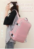 Mochila De Viaje De 16 Pulgadas Para Mujer, Morral Para Ordenador Portátil Con Carga USB Y Bolsa Para Zapatos - details 2