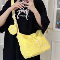 Bolso de hombro de nailon de secado rápido, bolso cruzado de secado rápido Harajuku, monedero, bolso de mensajes de estilo coreano con monedero de viaje - details 9