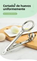 Cortador de Huevos de Acero Inoxidable 304 Utensilio de Cocina Divisor de Huevos Conservados Songhua - details 0