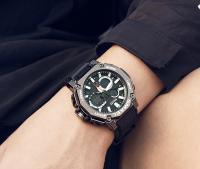 Reloj de Pulsera Deportivo de Lujo SMAEL Original para Hombres con Movimiento de Cuarzo Digital+Pulsera de Hierro Forma Redonda Estilo de Moda - details 15