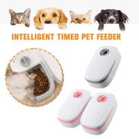 Dispensador de alimentos inteligente para mascotas, tazón con temporizador de gran capacidad, Alimentador automático, de alta calidad, 350ML - details 1