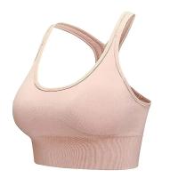 Sujetador Deportivo Sexy Para Mujer Racerback Yoga Fitness Gimnasio Shockproof Sin Costuras Secado Rápido Top Deportivo - details 11