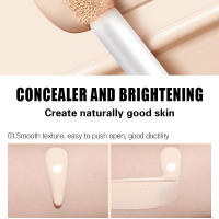 Hot-up Bsimone corrector base líquida de larga duración mate magnífico brillo tono de piel base líquida impermeable a prueba de sudor - details 9