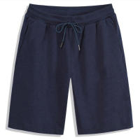 Shorts De Verano Para Hombre Con Cierre Elástico Y Cordón Joggers Fitness Transpirables Deportivas Pantalones Casuales De 5 Piezas Color Sólido - details 3