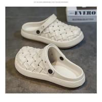 Chanclas de verano para Hombre, zapatillas antideslizantes para exteriores, sandalias de playa ligeras informales, zapatillas para el hogar, Pantuflas deslizantes para estudiantes para Hombre - details 15