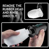 Entrenador de Placer Rotativo Automático Vibrador Oral Real para Hombres Copa de Espiral de Moción - details 9