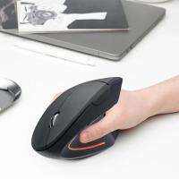 Ratón vertical de modo dual, Bluetooth 5.0 inalámbrico, capacidad de carga de 2,4 g, diseño de ratón recto - details 11