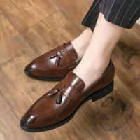2025 zapatos de vestir de los hombres del estilo de la moda de los productos más vendidos, zapatos puntiagudos de cuero del banquete de boda - details 11