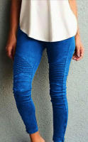 Pantalones elásticos ajustados informales a la moda para mujer - details 9