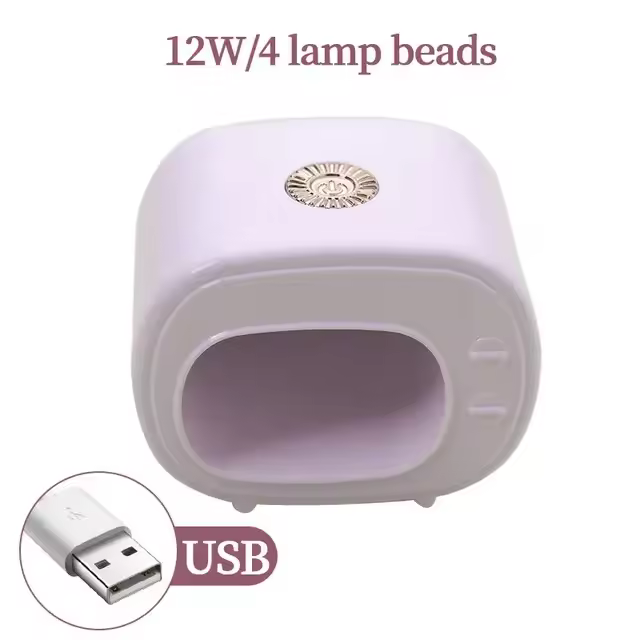 Secador de Esmalte de Uñas LED UV Profesional LINMANDA Lámpara de Manicura de Salón 54W USB - 1