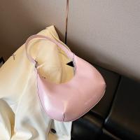 Bandolera de cuero de Pu de Color sólido, bolso Hobo de gran capacidad con forma de luna para mujer, bolso Hobo de estilo coreano para chica - details 20