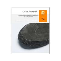 Zapatos De Trabajo Para Hombre Casual Transpirables Loafers Ligeros De Verano Antideslizantes Con Suela Suave Para Playa Y Interior - details 5