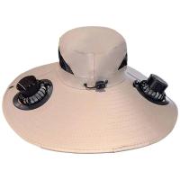 Power, para hombres y mujeres, 2 ventiladores solares y carga USB, gorra con ventilador, sombrero para el sol - details 4