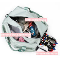 Bolso de Gimnasio Deportivo para mujer, bolso de viaje, seco, húmedo, práctico, multifunción, natación, Mensajero de hombro - details 2