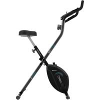 Estática Plegable con Volante de Inercia X-Bike, Sistema Silence Fit, Con y Sin Respaldo, Manillar y Sillín Regulable, Pulso, Pantalla LCD, Soporte para dispositivos, Ruedas - details 9