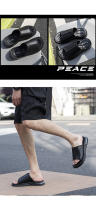 Sandalias de Cuero de Vaca de Verano Tenda Casual de Moda para Hombres - details 7