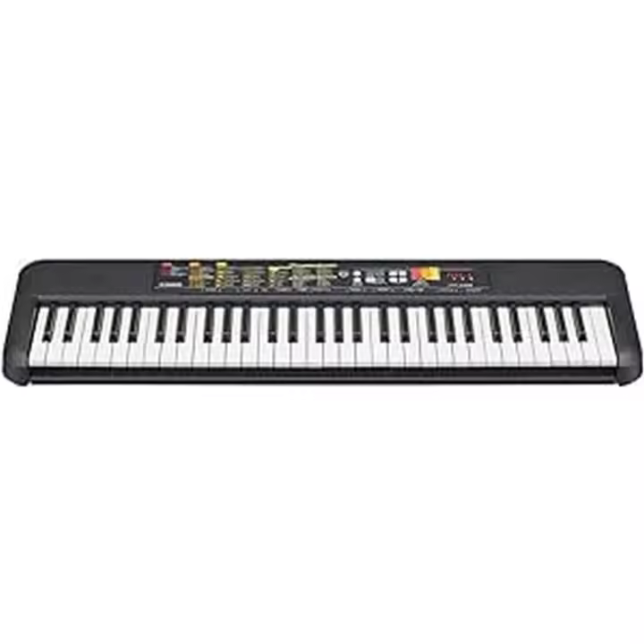 Teclado digital portátil y compacto con 61 teclas, 144 voces de instrumentos y 158 estilos de acompañamiento, color negro - 1