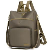 Bolso de mujer, nueva mochila con textura de cuero suave, estilo coreano, mochila escolar retro de moda, bolso de viaje de tendencia de color sólido simple - details 4