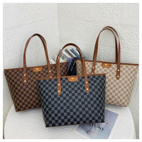 Bolso de mujer a cuadros de alta gama a la moda, bolso de hombro nuevo versátil de gran capacidad, bolso de mano Retro para exteriores, bolso de mano - details 25