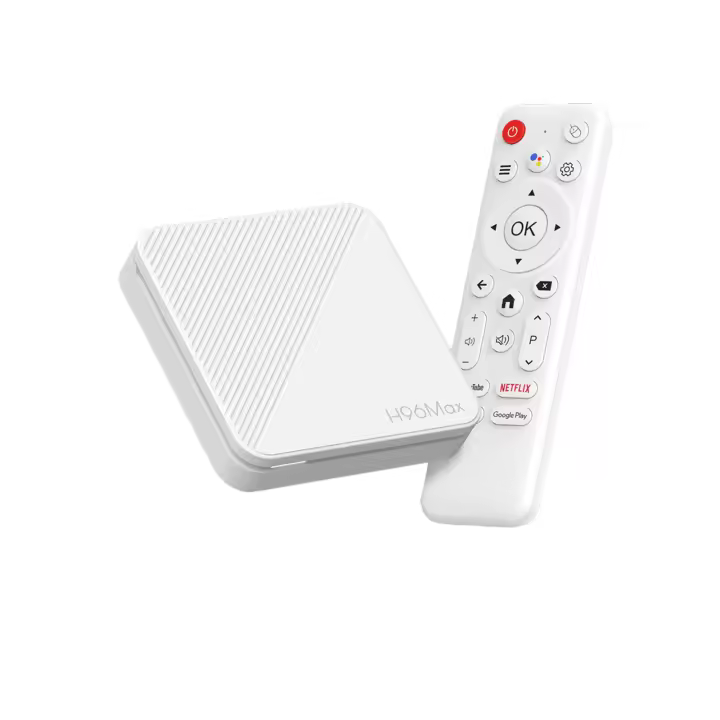 H96 MAX H313 Android 14 Smart TV Box 4K@60fps, Wifi6, BT5.0, Asistente de Voz Google - 1