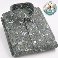 Camisa clásica de manga corta para hombre, camisa 100% algodón Oxford, informal, suave, a cuadros, a rayas, de negocios, ajustada, talla grande 7XL, 6XL - details 16