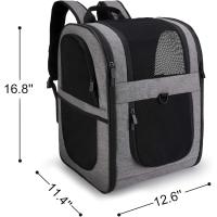 Apollo Walker Mochila transportadora para mascotas para gatos y perros grandes/pequeños, cachorros, características de seguridad y soporte acolchado para la espalda, para viajes, senderismo, uso al - details 1