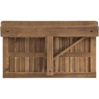 Mueble Plegable de Pared Mara Acacia Maciza Natural 45x47x80 cm Ideal para Balcón, Terraza o Jardín - details 3