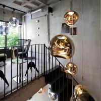 Lámpara colgante de cristal moderna nordic chandelier, luz de comedor , luz colgante de techo simple , luces de barra de bar de isla de cocina - details 0