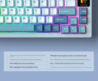 LT75 Teclado mecánico para juegos de tres modos de alta calidad teclado inalámbrico Bluetooth intercambiable en caliente personalizado - details 23