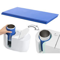 Juego de cubiertas de hoja de silicona, Impresión de transferencia de calor 3D, placa de silicona para tazas, vasos, accesorios - details 1