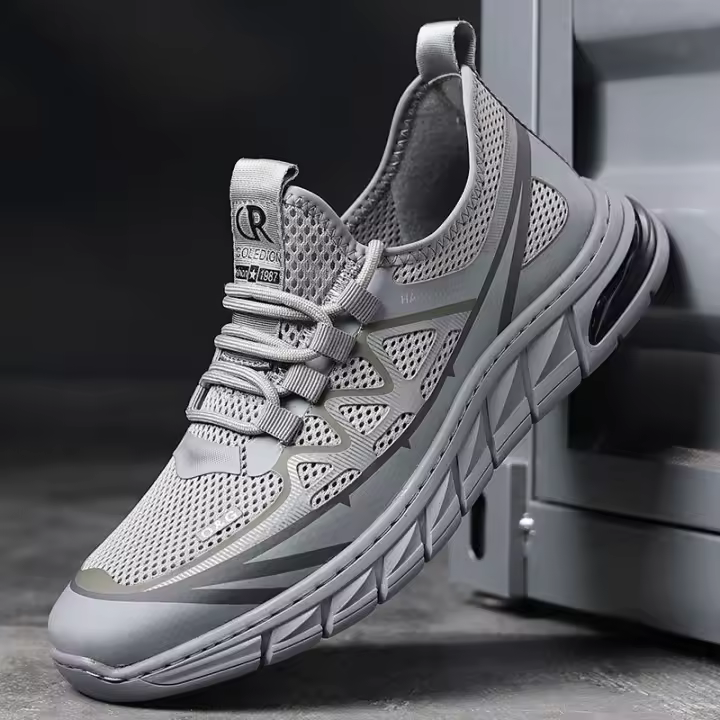 Verano transpirable coco nuevos zapatos casuales versátiles zapatos de malla para hombres zapatos de moda para hombres zapatos deportivos tejidos voladores zapatos para hombres - 1