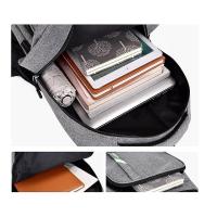 Mochila Para hombre Y mujer, accesorio Para Ordenador Portátil, Antirrobo, gris - details 0